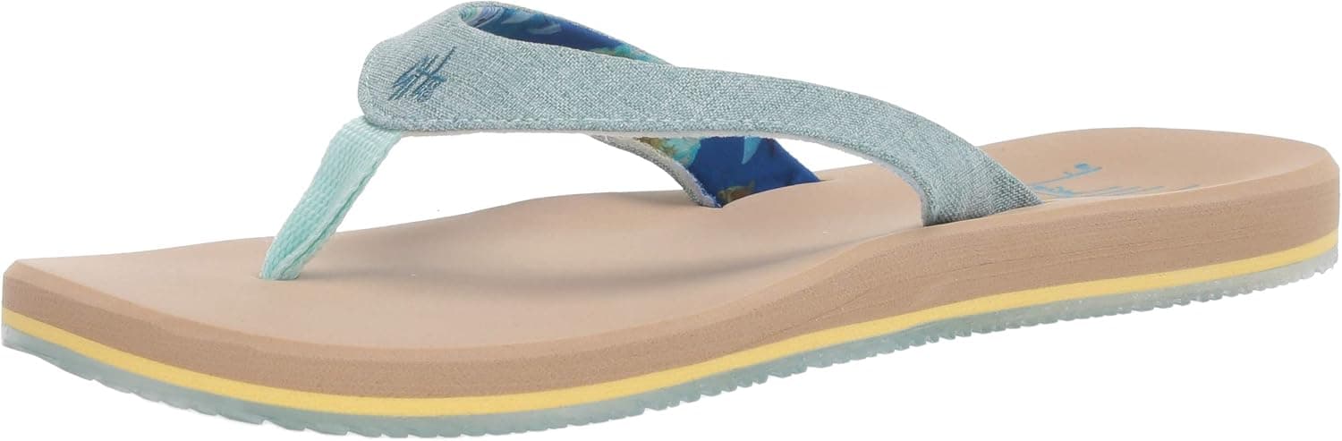 Guy Harvey Women's Mento Streamtail Thong Sandal
